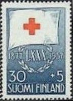 Red Cross Flag and Jubilee Numerals