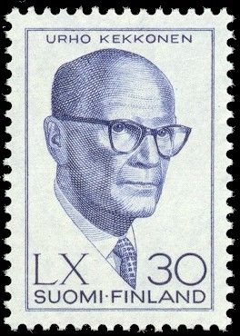 60th Birthday of Urho Kekkonen, President of State