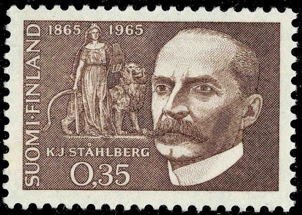 100th Birthday of K.J. Ståhlberg (1865-1952)