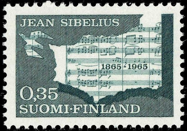 Music sheet for "Finlandia"