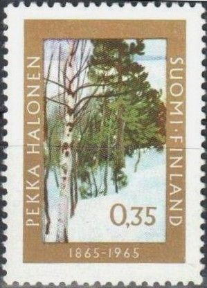 100th Birthday of Pekka Halonen (1865-1933), Painter