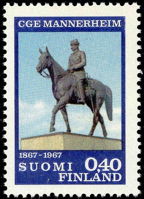 100th Birthday of Marshal Mannerheim (1867-1951)