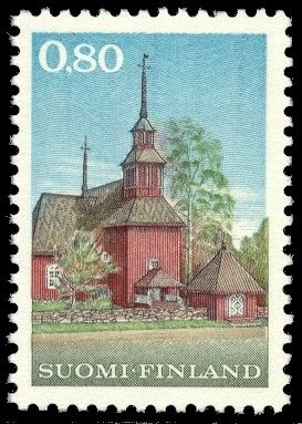Wooden Church in Keuruu (1758)