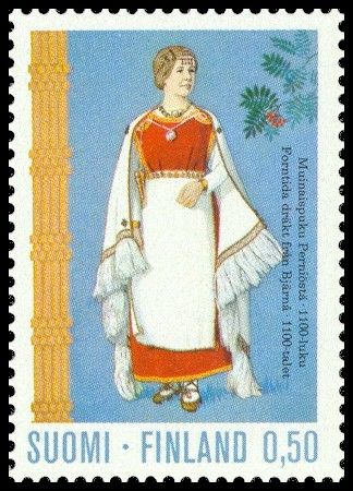 Old Finnish Costume from Perniö (12th Century)