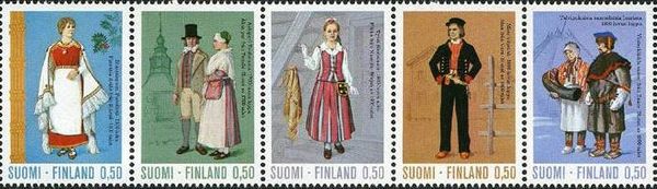 Sami people in Winter Costume (19th Century)