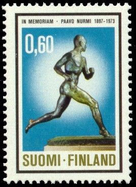 Paavo Nurmi (1897-1973), multiple Olympic Winner in running