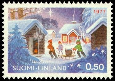 Christmas, preparing Sauna