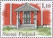 Porch of Havuselkä House, Kauhajoki
