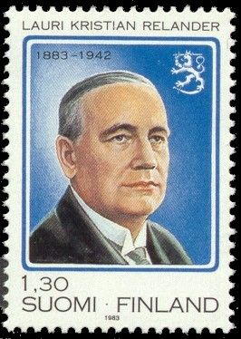 100th Birthday of L.K. Relander (1883-1942), 2nd President