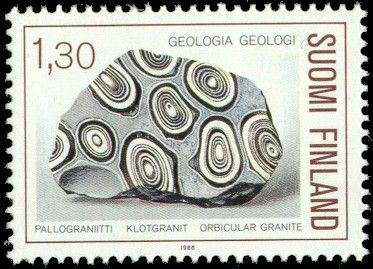 Kugelgranit (Granite with dark Mica and Feldspar)