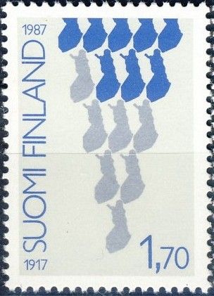 70th Anniversary of Independent Finland, Maps of Finland