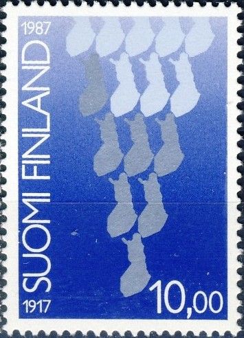 70th Anniversary of Independent Finland, Maps of Finland