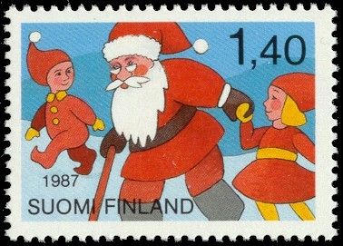 Christmas, Santa Claus with Christmas Dwarfs