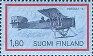 Carriage of Airmail, Biplane Breguet 14 (1920)