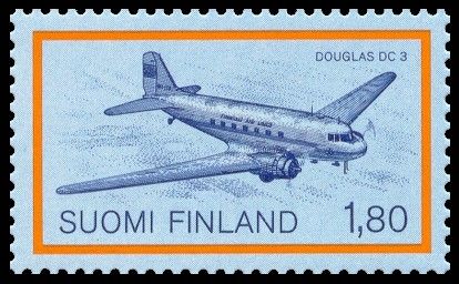 Carriage of Airmail, Douglas DC 3 (1947)
