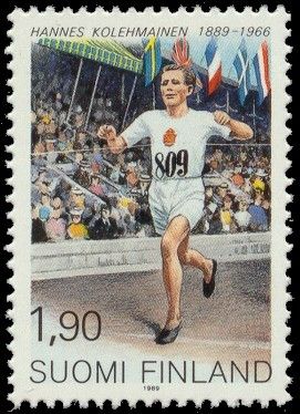 100th Birthday of Hannes Kolehmainen (1889-1966), Runner