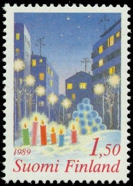 Christmas, Decorated Street