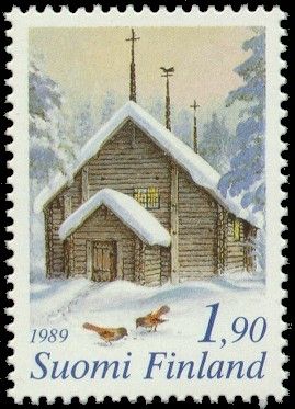 Christmas, Sodankyla Church, Lapland