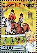 Children Horse riding