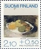 "The Still Life in Green" (1930) by Helene Schjerfbeck