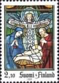 Christmas, Stained glass window, Karkkila Church