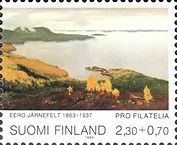 Autumn Landscape at Pielisjärvi