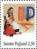 Mother and daugther knitting