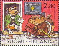 Scene from "The Children from Hundeberg in the Postoffice"