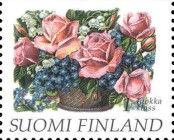Old Scrapbook Illustrations, Flower Basket
