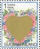 Valentines Day, Flower Heart & Pair of Hedgehogs