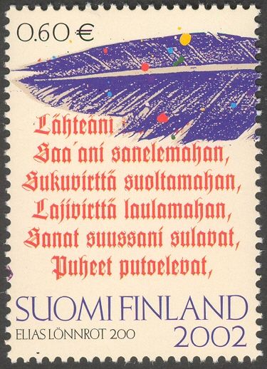 Elias Lönnrot, Quote from Kaleva