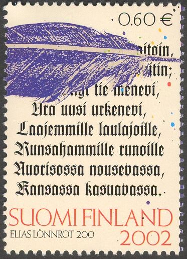 Elias Lönnrot, Quote from Kaleva