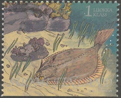 Flatfish, Seaweeds