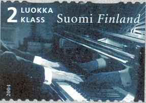 Jean Sibelius' Hands at the Piano (Photographer unknown)