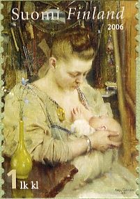 Madonna, Painting by Akseli Gallen-Kallela
