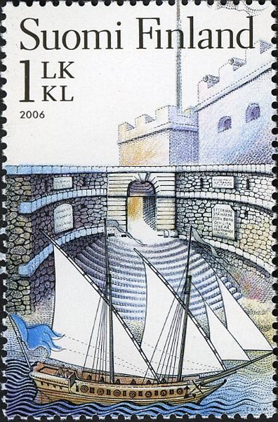 Suomenlinna - The King's Gate, joint Issue with Sweden