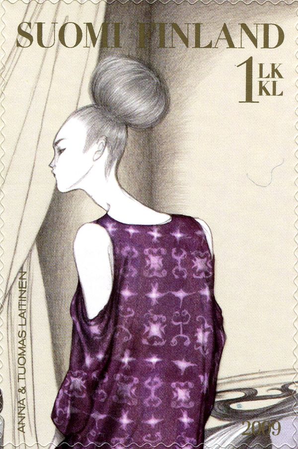 Fashion - purple Dress by Tuomas and Anna Laitinen