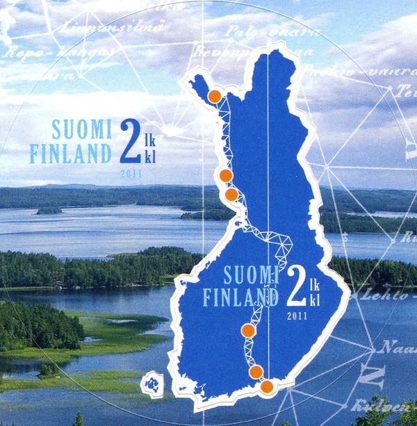 Map of Finland