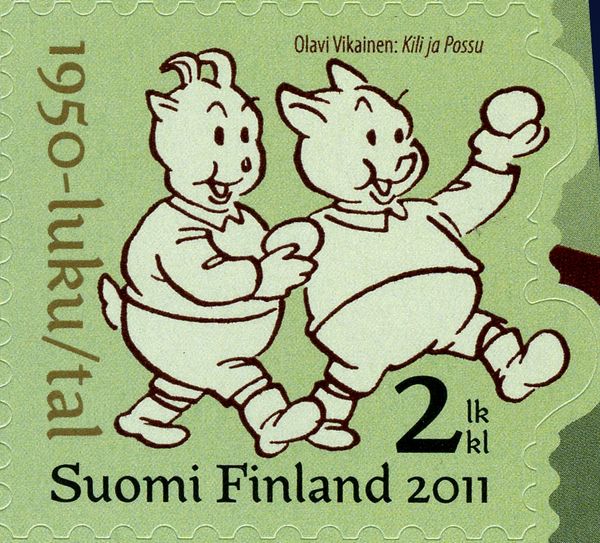 100th Anniversary of Finnish Comics - Kili and Possu