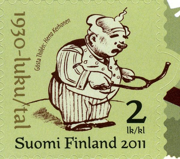 100th Anniversary of Finnish Comics - Mr Kerhonen