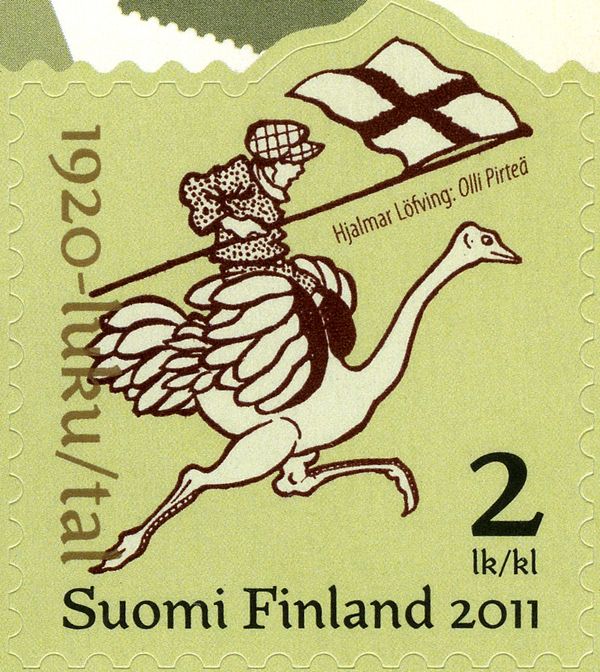 100th Anniversary of Finnish Comics - Olli Pirteä