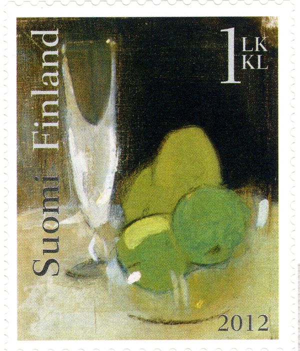 Green Apples and Champagne Glass (1934)