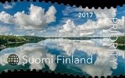 Seasons of Finnish nature in international stamps