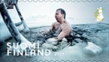 Swimming in Frozen Lake