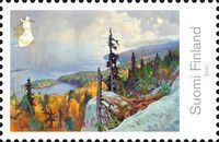 Lansdcape of Koli by Eero Järnefelt