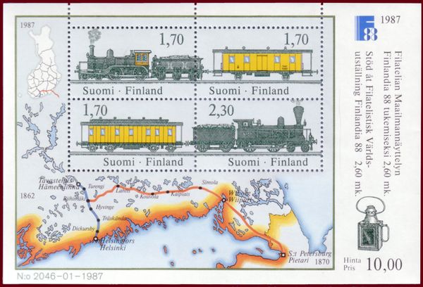 Forwarding of Postal Items by Train