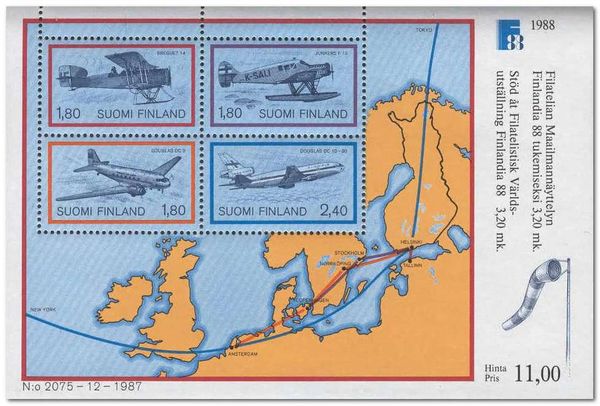 Stamp Exhibition FINLANDIA '88