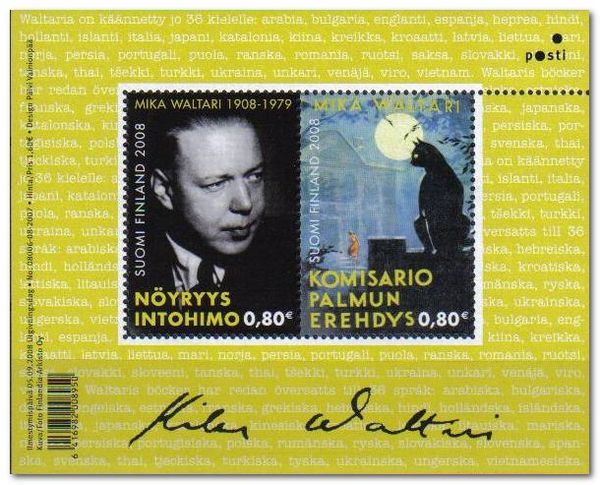 100th Anniversary of Mika Waltari, Author