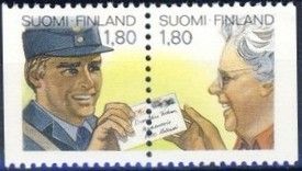 Postman delivers Letter
