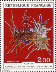 Tapistry ARPHILA 75 Georges Mathieu. a tribute to Nicolas F